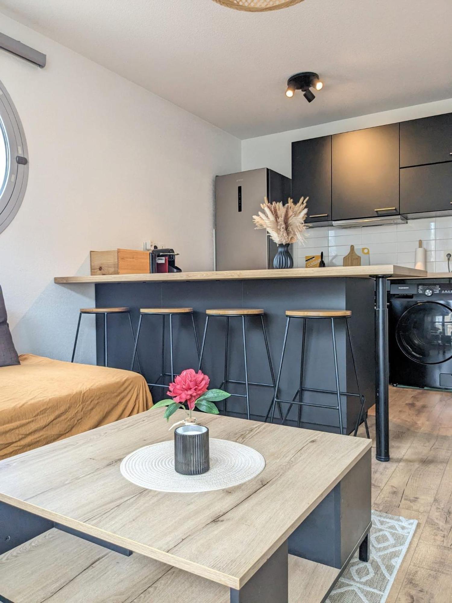 Le Clairvaux - Proche Centre Avec 1 Place En Parking Souterrain 디종 외부 사진