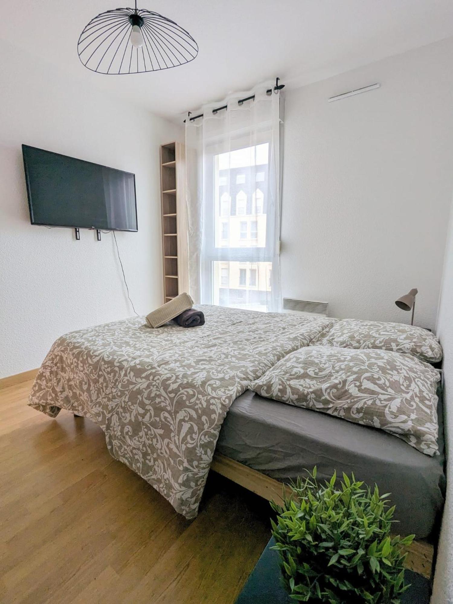 Le Clairvaux - Proche Centre Avec 1 Place En Parking Souterrain 디종 외부 사진